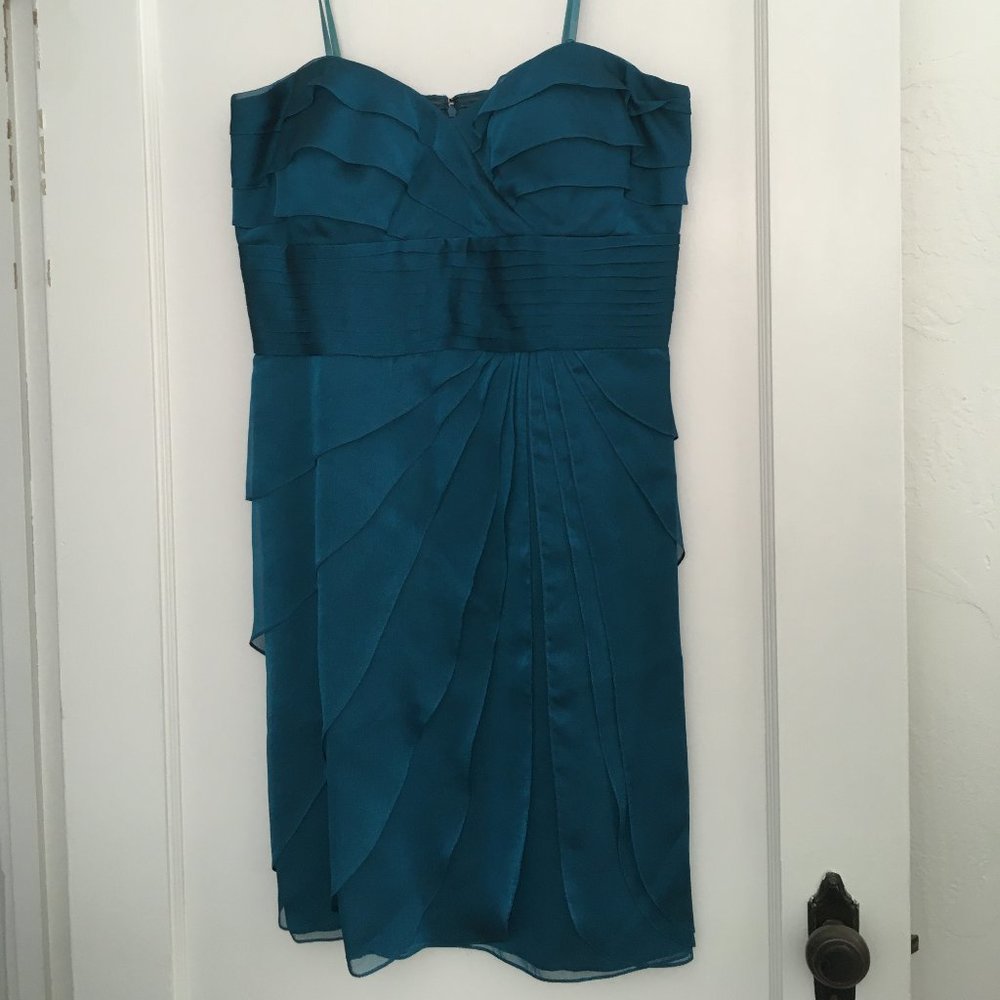 NWT Adrianna Papell Teal Dress
